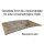 LAUTLOSE Designer Wanduhr Holz Optik grau ebenholz modern Dekoschild Abstrakt Bild 39 x 25cm
