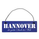 Hannover Dekoschild T&uuml;rschild