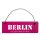 Berlin Dekoschild T&uuml;rschild pink mit Draht